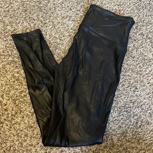 Spanx faux leather leggings